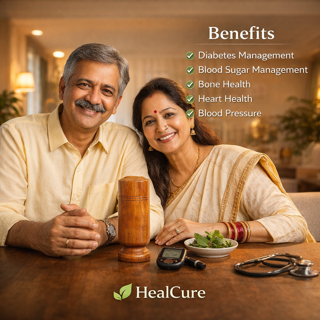 Healcure™ Vijaysar Tumbler for Diabetes Control